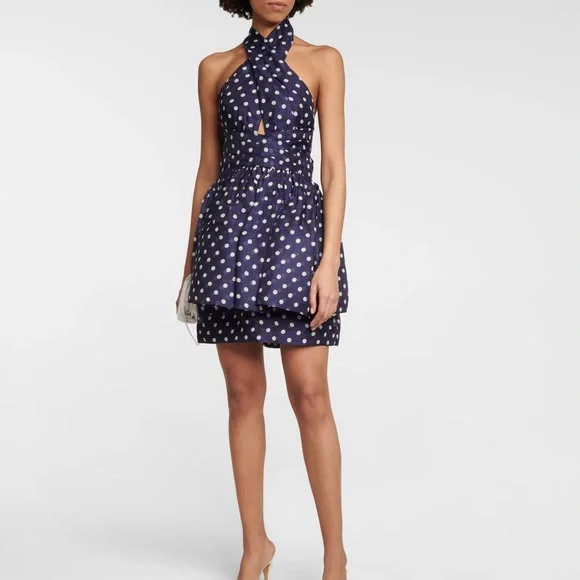 ZIMMERMANN - High Tide linen and silk minidress - Size 3 - Picture 2 of 4